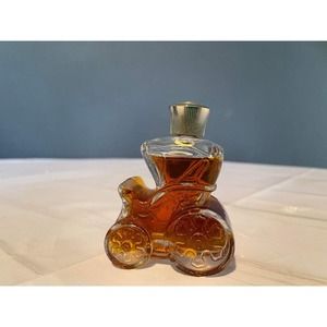 Avon Moonmind Cologne Horse Drawn Car Buggy 90% full 1 oz Vintage